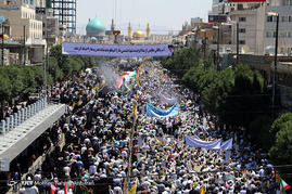 راهپیمایی باشکوه روز جهانی قدس - مشهد
