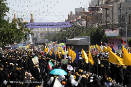 راهپیمایی باشکوه روز جهانی قدس - مشهد
