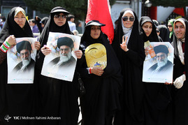 راهپیمایی باشکوه روز جهانی قدس - مشهد
