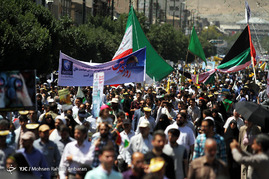 راهپیمایی باشکوه روز جهانی قدس - مشهد
