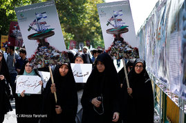 راهپیمایی باشکوه روز جهانی قدس در تهران