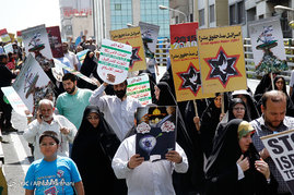 راهپیمایی باشکوه روز جهانی قدس در تهران