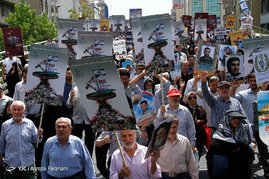راهپیمایی باشکوه روز جهانی قدس در تهران
