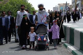 راهپیمایی باشکوه روز جهانی قدس در تهران
