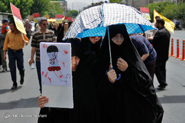 راهپیمایی باشکوه روز جهانی قدس در تهران