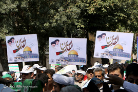 راهپیمایی باشکوه روز جهانی قدس - شیراز
