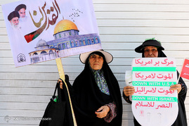 راهپیمایی باشکوه روز جهانی قدس - شیراز
