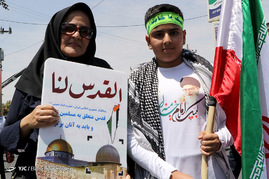 راهپیمایی باشکوه روز جهانی قدس - شیراز
