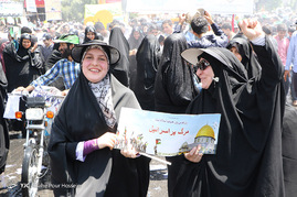 راهپیمایی باشکوه روز جهانی قدس - شیراز
