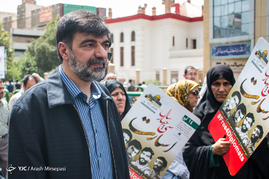 حضور مسئولان در راهپیمایی باشکوه روز جهانی قدس
