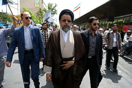حضور مسئولان در راهپیمایی باشکوه روز جهانی قدس
