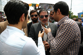 حضور مسئولان در راهپیمایی باشکوه روز جهانی قدس
