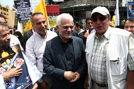 حضور مسئولان در راهپیمایی باشکوه روز جهانی قدس
