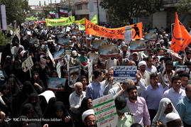 راهپیمایی باشکوه روز جهانی قدس - قم
