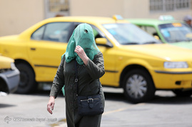افزایش بیش از اندازه دمای‌هوا در تهران
