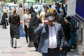 افزایش بیش از اندازه دمای‌هوا در تهران