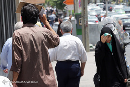 افزایش بیش از اندازه دمای‌هوا در تهران