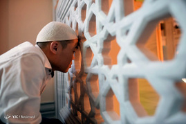 نماز عید فطر در مسکو
