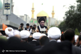 تشییع پیکر مرحوم حجت السلام والمسلمین سید کاظم علم الهدی - مشهد
