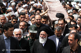 تشییع پیکر مرحوم حجت السلام والمسلمین سید کاظم علم الهدی - مشهد
