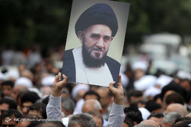 تشییع پیکر مرحوم حجت السلام والمسلمین سید کاظم علم الهدی - مشهد
