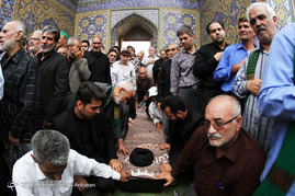 تشییع پیکر مرحوم حجت السلام والمسلمین سید کاظم علم الهدی - مشهد

