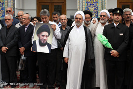 تشییع پیکر مرحوم حجت السلام والمسلمین سید کاظم علم الهدی - مشهد
