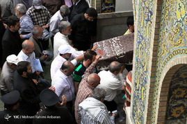 تشییع پیکر مرحوم حجت السلام والمسلمین سید کاظم علم الهدی - مشهد
