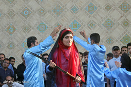اجرای تئاتر خیابانی ویژه ماه مبارک رمضان‎
