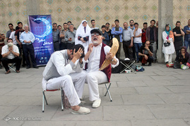 اجرای تئاتر خیابانی ویژه ماه مبارک رمضان‎
