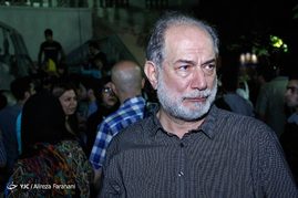آتیلا پسیانی در مراسم یادبود عباس کیارستمی در موزه سینما
