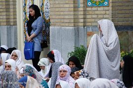 اقامه نماز عید سعید فطر در مسجد امام حسین(ع)