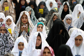 اقامه نماز عید سعید فطر در حرم حضرت عبدالعظیم الحسنی (ع)