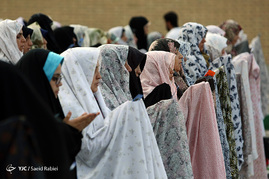 اقامه نماز عید سعید فطر در حرم حضرت عبدالعظیم الحسنی (ع)