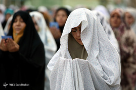 اقامه نماز عید سعید فطر در حرم حضرت عبدالعظیم الحسنی (ع)