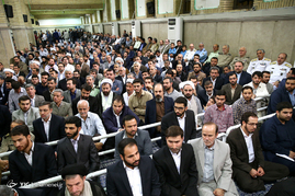 دیدار مسئولان نظام و سفرای کشورهای اسلامی با رهبر معظم انقلاب
