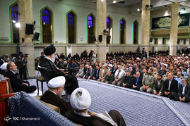 دیدار مسئولان نظام و سفرای کشورهای اسلامی با رهبر معظم انقلاب
