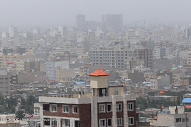 ورود ریز گردها به قم
