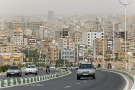 ورود ریز گردها به قم
