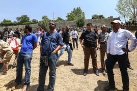مراسم خاکسپاری مرحوم عباس کیارستمی
