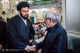 مراسم ترحیم همسر اسدالله بادامچیان