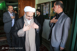 مراسم ختم مادر همسر  مهندس باهنر