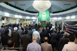 مراسم ختم مادر همسر  مهندس باهنر