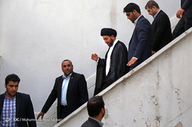 دیدار سید عمارحکیم با مراجع و علما قم
