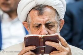 مراسم ترحیم والده احمد خرّم