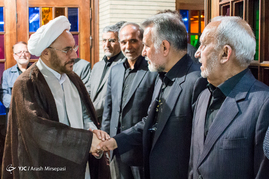 مراسم ترحیم والده احمد خرّم