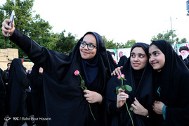 تجمع مدافعان عفاف و حجاب و حریم خانواده در شیراز