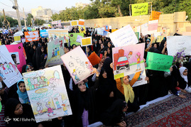 تجمع مدافعان عفاف و حجاب و حریم خانواده در شیراز