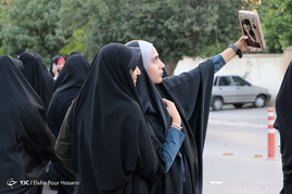 تجمع مدافعان عفاف و حجاب و حریم خانواده در شیراز