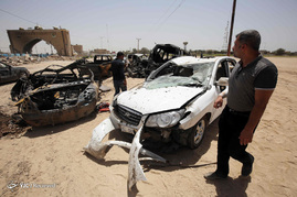 انفجار انتحاری در منطقه 